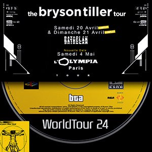 Concert Bryson Tiller à L'Olympia