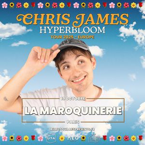 Concert Chris James à Paris - La Maroquinerie le 19 octobre 2025