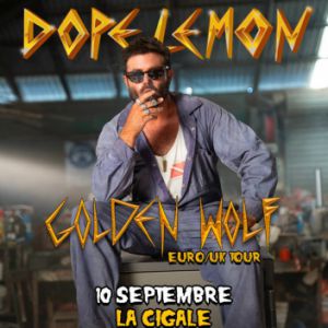 Concert Dope Lemon à Paris - La Cigale le 10 septembre 2025