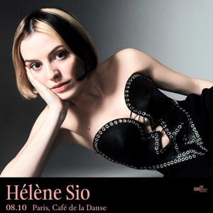 Concert Hélène Sio à Paris - Café de la Danse le 08 octobre 2025