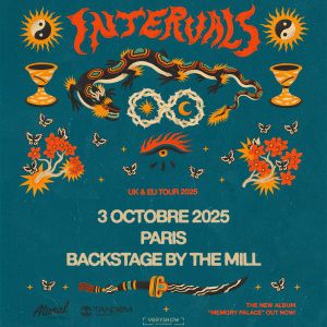 Concert Intervals à Paris - Backstage By the Mill, le 03 octobre 2025