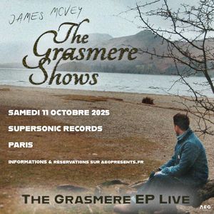 Concert James Mcvey à Paris - Supersonic Records le 11 octobre 2025