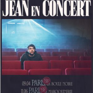 Concert Jean à Paris - Le Trabendo, le 03 décembre 2025