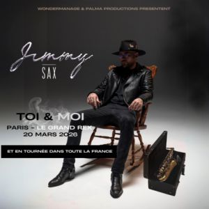 Concert Jimmy Sax à Paris - Le Grand Rex, le 20 mars 2026