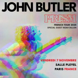 Concert John Butler à Paris - Salle Pleyel le 7 novembre 2025