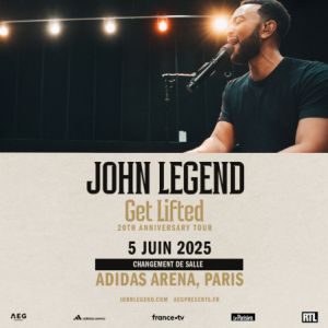 Concert John Legend à Paris - Adidas Arena, le 05 juin 2025