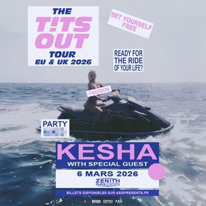 Concert Kesha à Paris - Zénith Paris - La Villette le 6 mars 2026