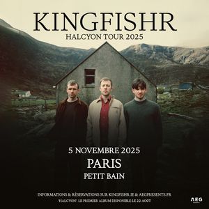 Concert Kingfishr à Paris - Petit Bain le 5 novembre 2025