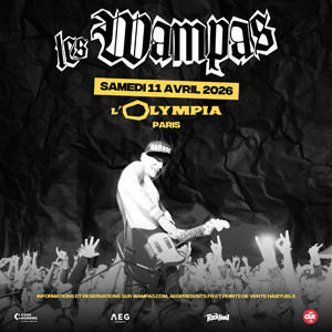 Concert Les Wampas à Paris - L'Olympia, le 11 avril 2026