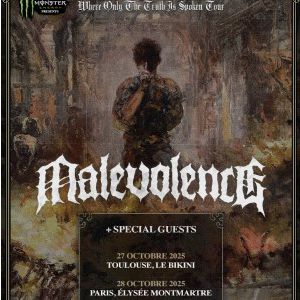 Concert Malevolence à Paris - Elysée Montmartre, le 28 octobre 2025