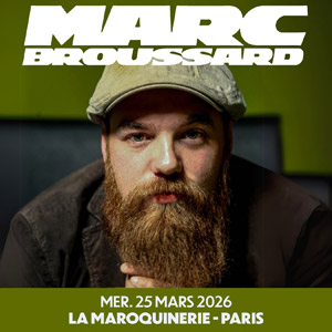 Concert Marc Broussard à Paris - La Maroquinerie le 25 mars 2026