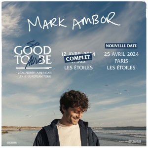 Concert Mark Ambor à Paris en 2024 - Les Etoiles