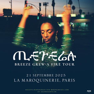 Concert Mereba à Paris - La Maroquinerie, le 21 septembre 2025