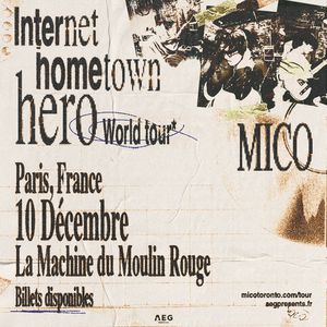 Concert Mico à Paris - La Machine du Moulin Rouge le 10 décembre 2025