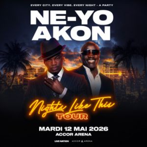 Concert Ne-Yo & Akon Accor Arena Paris 2026