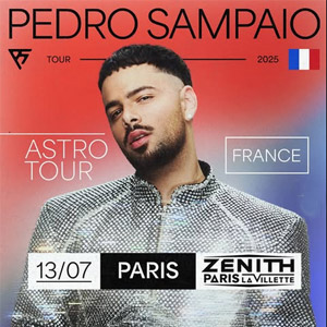 Concert Pedro Sampaio à Paris - Zénith de Paris, le 13 juillet 2025