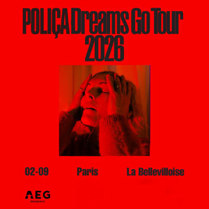 Concert Poliça La Bellevilloise Paris 2026