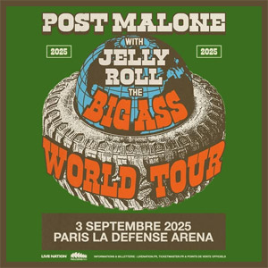 Concert Post Malone à Paris La Défense Arena le 3 septembre 2025