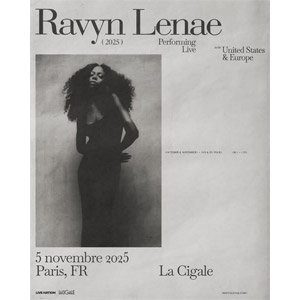 Concert Ravyn Lenae à Paris - La Cigale le 5 novembre 2025