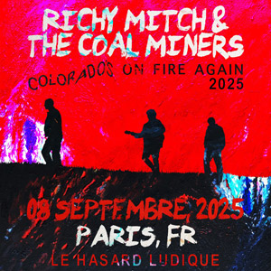 Concert Richy Mitch & The Coal Miners à Paris - Le Hasard Ludique