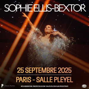 Concert Sophie Ellis-Bextor à Paris - Salle Pleyel, le 25 septembre 2025