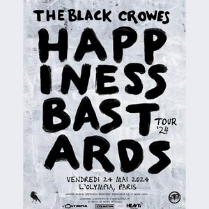 Concert The Black Crowes à Paris 2024 - L'Olympia