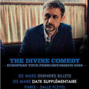 Concert The Divine Comedy à Paris - Salle Pleyel le 3 mars 2026