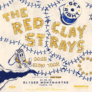Concert The Red Clay Strays à Paris - Elysée Montmartre le 31 octobre 2025