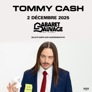 Concert Tommy Cash à Paris - Cabaret Sauvage le 2 décembre 2025