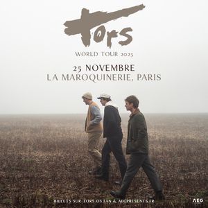Concert Tors à Paris - La Maroquinerie le 25 novembre 2025