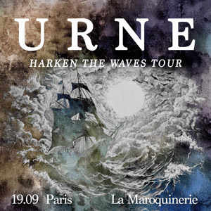 Concert Urne à Paris - La Maroquinerie le 19 septembre 2025