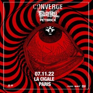 Converge en concert à La Cigale en novembre 2022