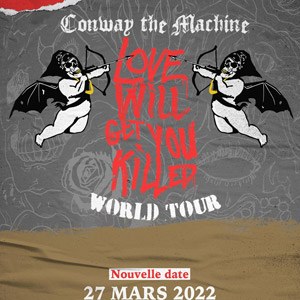 Conway The Machine en concert au Trabendo en 2022