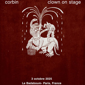 Corbin en concert Badaboum le 3 octobre 2025