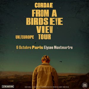 Billets Cordae Elysée Montmartre - Paris jeudi 6 octobre 2022