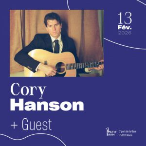 Cory Hanson en concert Petit Bain le 13 février 2026