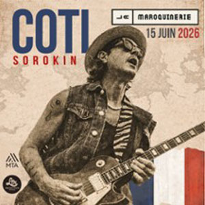 Coti Concert La Maroquinerie Paris 2026