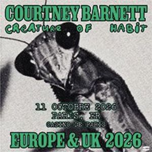Courtney Barnett Concert Casino de Paris en octobre 2026