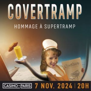 Covertramp en concert au Casino de Paris en novembre 2024