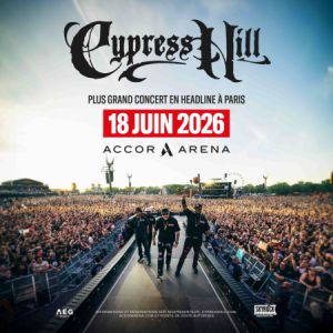 Cypress Hill en concert Accor Arena en juin 2026