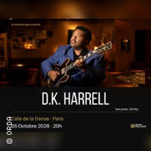 D.K. Harrell à Paris : concert, date et billets