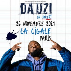 DA Uzi en concert à La Cigale en novembre 2021