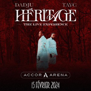 Dadju et Tayc Heritage - The Live Session à l'Accor Arena