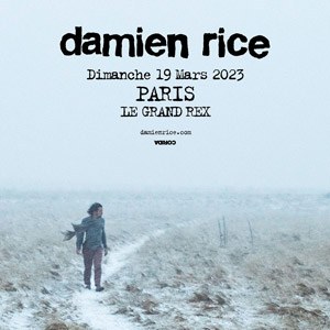 Damien Rice Le Grand Rex - Paris dimanche 19 mars 2023