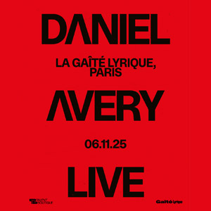 Daniel Avery en concert La Gaite Lyrique le 6 novembre 2025
