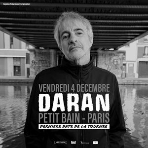 Daran Concert Petit Bain Paris 2026