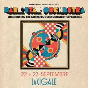 Dark Star Orchestra en concert à La Cigale en 2024