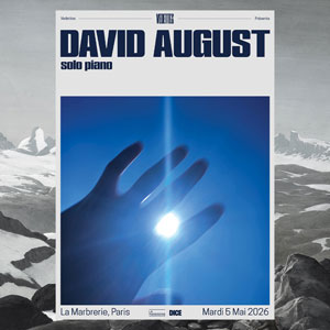 David August Concert La Marbrerie Montreuil 2026