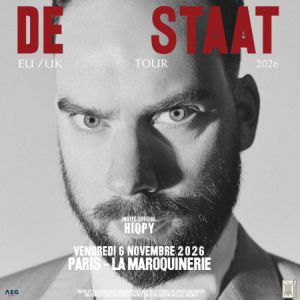 De Staat Concert La Maroquinerie Paris 2026