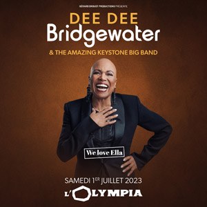 Dee Dee Bridgewater en concert à L'Olympia en 2023